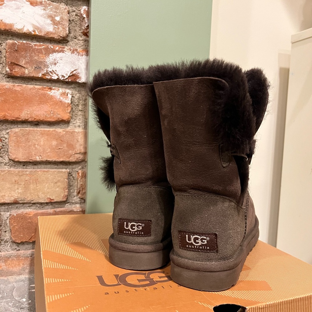 Ugg Bailey Button Boots - Brown - image 3
